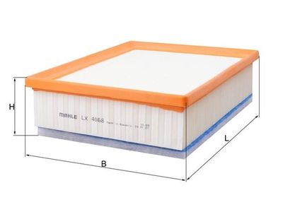 Air Filter KNECHT LX 4068