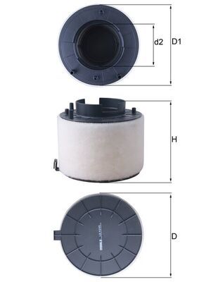 KNECHT LX 4249 Air Filter