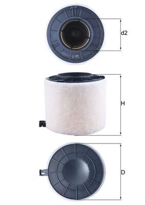 KNECHT LX 4410 Air Filter