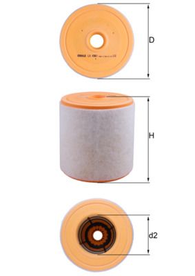 Air Filter KNECHT LX 4961