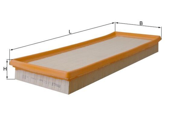 KNECHT LX 522 Air Filter
