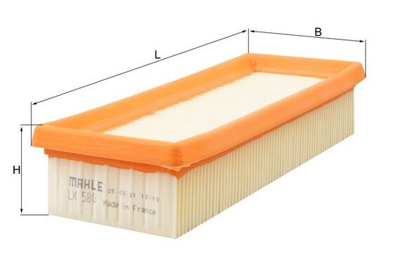 KNECHT LX 580 Air Filter
