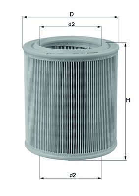 Air Filter KNECHT LX 706