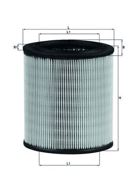 KNECHT LX 715 Air Filter
