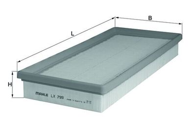 Air Filter KNECHT LX 799