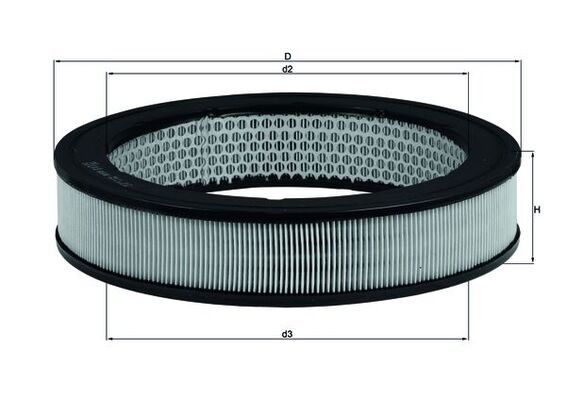 KNECHT LX 8 Air Filter