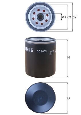 KNECHT OC 1053 Oil Filter