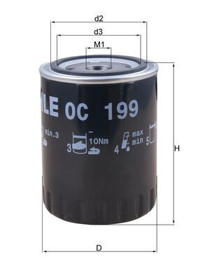 KNECHT OC 199 Oil Filter