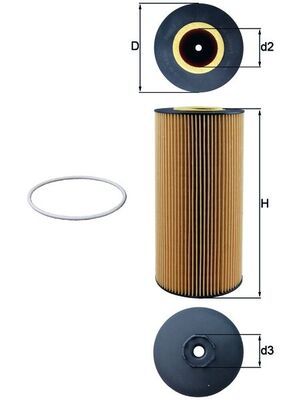 Oil Filter KNECHT OX 348D