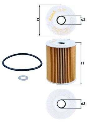 Oil Filter KNECHT OX 355D
