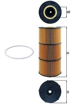 Oil Filter KNECHT OX 832D