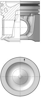 KOLBENSCHMIDT 40041600 Piston