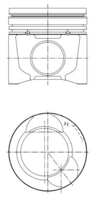 KOLBENSCHMIDT 40074600 Piston