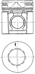 KOLBENSCHMIDT 40234610 Piston