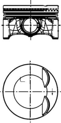 Piston KOLBENSCHMIDT 40247620
