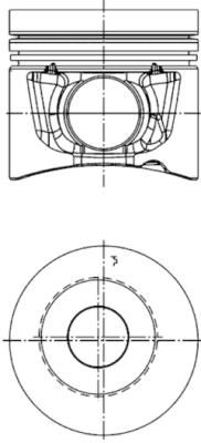 KOLBENSCHMIDT 40289600 Piston
