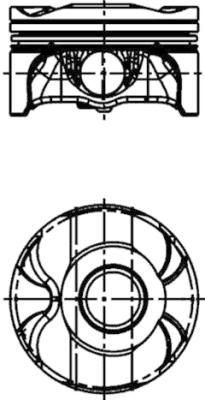 Piston KOLBENSCHMIDT 40420600