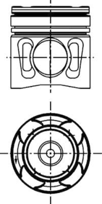 KOLBENSCHMIDT 40595601 Piston