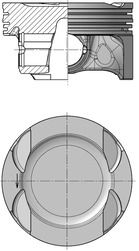 KOLBENSCHMIDT 40631600 Piston