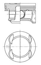 KOLBENSCHMIDT 41007610 Piston