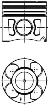 KOLBENSCHMIDT 41648600 Piston
