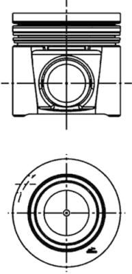 KOLBENSCHMIDT 41706600 Piston