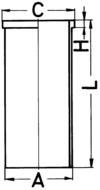 KOLBENSCHMIDT 89470110 Cylinder Sleeve