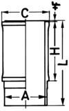 KOLBENSCHMIDT 89844110 Cylinder Sleeve