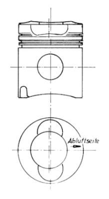 KOLBENSCHMIDT 90669600 Piston