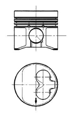 KOLBENSCHMIDT 91429620 Piston