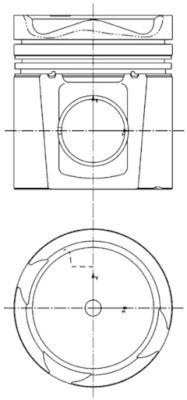 KOLBENSCHMIDT 99985600 Piston