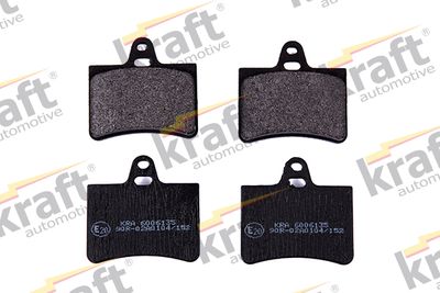 Brake Pad Set, disc brake KRAFT Automotive 6006135