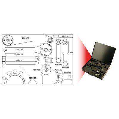 KS TOOLS 400.1125 Adjustment Tool Kit, valve timing