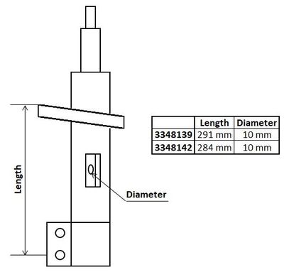 Shock Absorber KYB 3348139