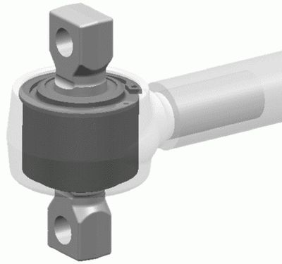 Repair Kit, control/trailing arm LEMFÖRDER 28706 01