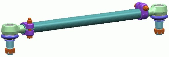 LEMFÖRDER 33306 01 Centre Rod Assembly
