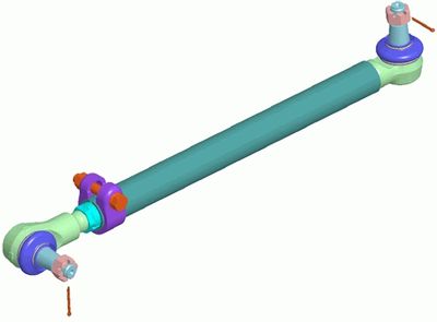 Centre Rod Assembly LEMFÖRDER 38657 01