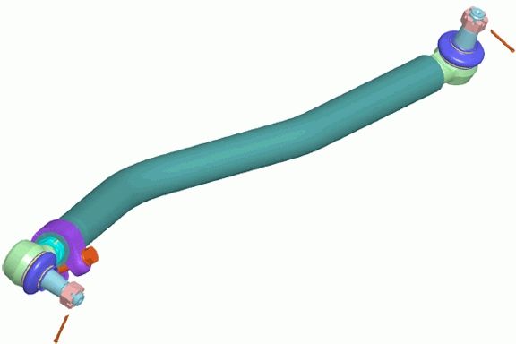 LEMFÖRDER 38662 01 Centre Rod Assembly