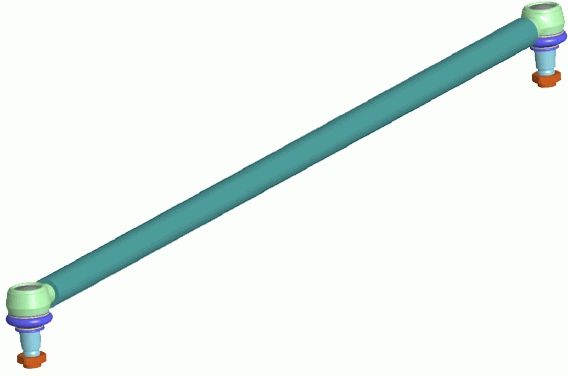 LEMFÖRDER 38914 01 Centre Rod Assembly