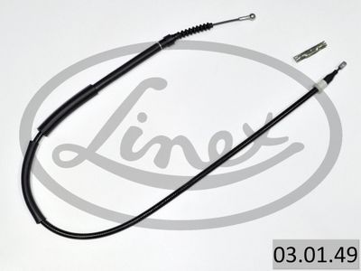 Cable Pull, parking brake LINEX 03.01.49