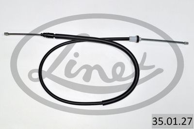 Cable Pull, parking brake LINEX 35.01.27
