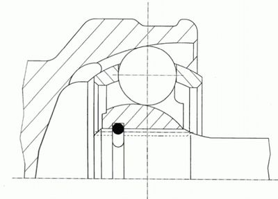 Joint Kit, drive shaft LÖBRO 304729
