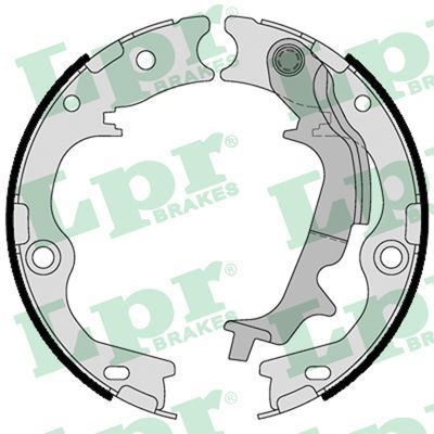 LPR 01116 Brake Shoe Set, parking brake