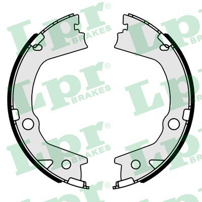LPR 01136 Brake Shoe Set, parking brake