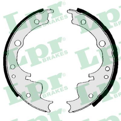 Brake Shoe Set LPR 04330