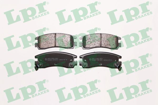 LPR 05P1031 Brake Pad Set, disc brake