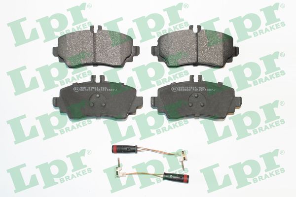 LPR 05P1387 Brake Pad Set, disc brake