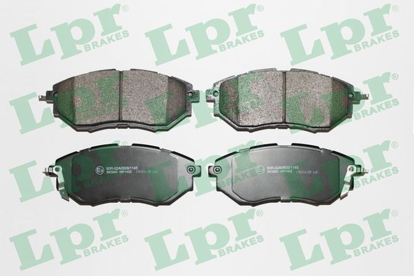 LPR 05P1402 Brake Pad Set, disc brake