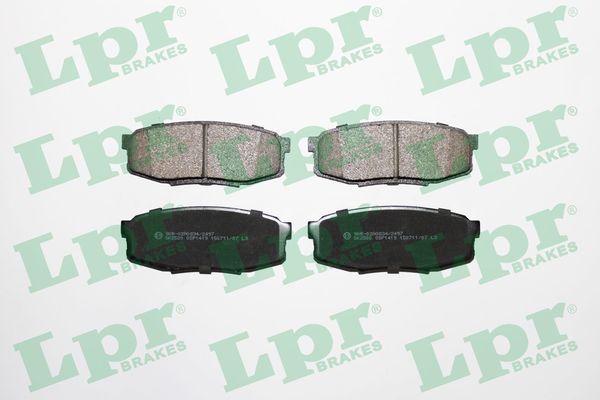 LPR 05P1419 Brake Pad Set, disc brake