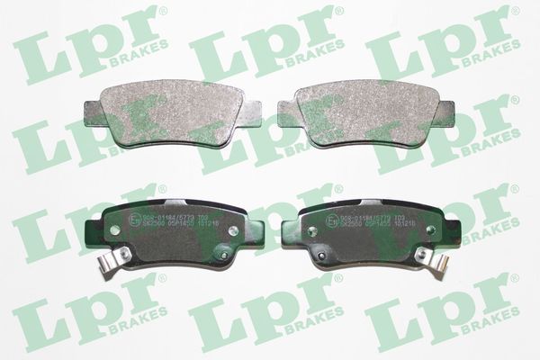 LPR 05P1455 Brake Pad Set, disc brake